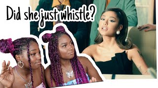 Twin Singers React To Ariana Grande Positions  Official Music Video [upl. by Polik304]