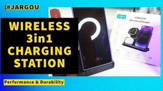 3 in 1 Wireless Charger Inductive Charging Station for Apple and Android [upl. by Sturdivant128]