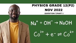 Grade 12 Physics Grade 12P2 Nov 2022 Question 7Part 1 [upl. by Rorke]