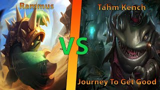 Making Rammus Give Up With Tahm Kench [upl. by Glarum867]