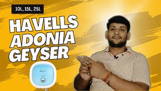 Havells Adonia Spin Geyser  Havells Adonia Geyser Review  Havells Adonia Spin 10 ltr  TeckFest [upl. by Asselim942]