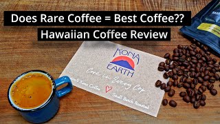 Kona Coffee Review  some of the rarest and most expensive coffee is grown in the USA [upl. by Karub]