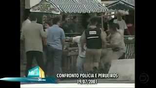 MGTV  A GUERRA ENTRE PERUEIROS E POLICIAIS NO CENTRO DE BH [upl. by Morrell]