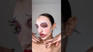 je pleure quand  🥲 produits offerts makeup makeuphalloween halloween halloweenmakeup [upl. by Eenet790]