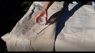 Silicon Waterproofing  for fabric and more [upl. by Atinel]