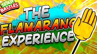 The FLAMARANG Glove Experience in Slap Battles 🔥  Roblox [upl. by Nodmac]