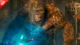 Kong gets his Powerful AXE🪓 so he fights Godzilla Explain in Hindi [upl. by Nadirehs81]