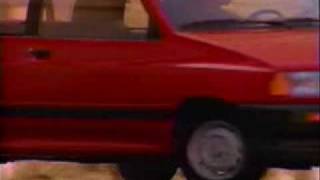 Ford Festiva TV commercial 1988 [upl. by Egag]