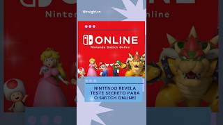 Nintendo Revela Teste Secreto para o Switch Online [upl. by Yllah]