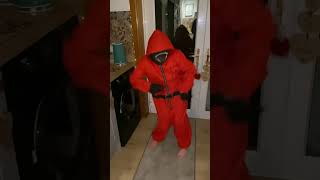 Squid Guard does the Camera Man dance pc gaming fortnite gamer squidguard squidgame  skibidi [upl. by Acinej628]