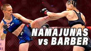 Rose Namajunas amp Maycee Barber Top 5 UFC Fights [upl. by Lenard138]