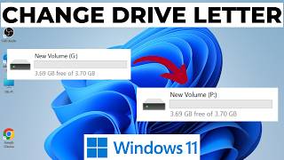 How to Change Drive Letter in Windows 11 [upl. by Osman267]