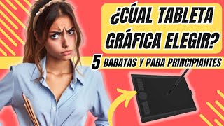 🔴TE ENSEÑO Las Mejores Tabletas Gráficas Económicas para Principiantes [upl. by Fredette768]