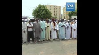 Inhumation de lancien président tchadien Hissène Habré à Dakar [upl. by Gratia]