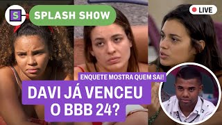 🚨BBB 24 Davi se incomoda com Fadas Buda x Isabelle Fernanda desabafa  ENQUETE AO VIVO CHOCA [upl. by Clyte]