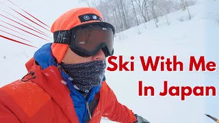 Skiing amp Eating In Niseko Japan  BFs SNOWY Hokkaido Ski Trip [upl. by Birchard]