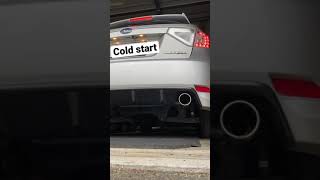 2010 Subaru Impreza muffler delete cold start [upl. by Mckeon]