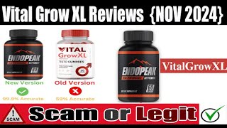 Vital Grow XL Reviews Is Vital Grow XL Gummies Scam Watch Vital Grow XL Testo Gummies Reviews [upl. by Ecirted]