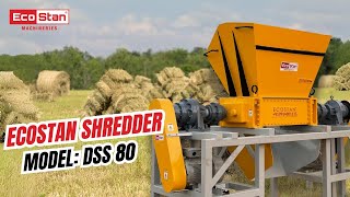 ECOSTAN  Paddy Straw Shredder [upl. by Sharai680]