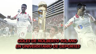 Goles de Nolberto Solano  Universitario de Deportes 2009 [upl. by Ashford]