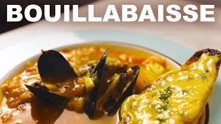 Bouillabaisse — Frenchy fish stew with croutons and rouille [upl. by Kaila]