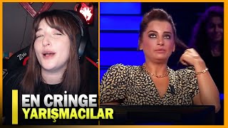 Pqueen  Bilgi Yarışmasındaki En Cringe Yarışmacıları İzliyor Kim Milyoner Olmak İster [upl. by Aneel523]