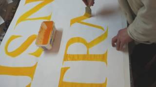 Big Brush Lettering mit Joachim Propfe [upl. by Tonneson]