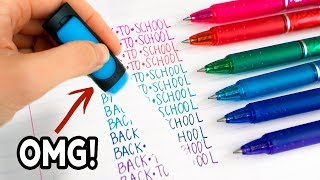 Weird Back To School Supplies You Need To Try 2017 Natalies Outlet [upl. by Vasya]