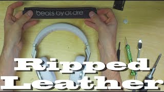 How To Install Beats By Dre Pro Detox DJ Headphone Headband Leather Replacement Repair JoesGE [upl. by Hiltan]