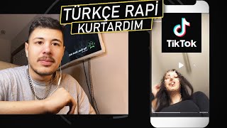 türkçe rap tiktoklarını izledim ama ağzıma verdiler [upl. by Tocs]