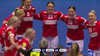 Sweden vs Denmark  Highlights  26th IHF Womens World Championship [upl. by Yemiaj]