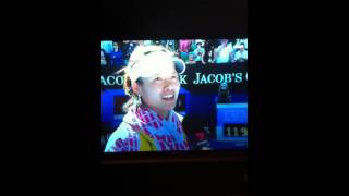 Li Na advances to Australian Open Final Very Funny Interview HD [upl. by Fechter193]