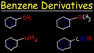 Naming Benzene Ring Derivatives  Aromatic Compounds [upl. by Anidam507]