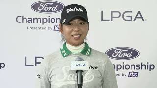 Mi Hyang Lee Sunday Flash Interview 2024 Ford Championship © LPGA Tour [upl. by Wren276]