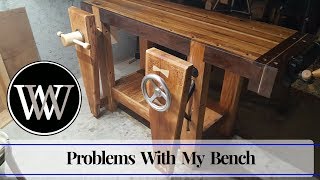 Hand Tool Woodworking Bench  What I Did Wrong and Learned wood by wright Workbench [upl. by Odessa286]