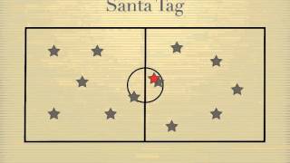 Physical Education Games  Santa Tag [upl. by Leicester]