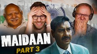 Maidaan Movie Reaction 33  Ajay Devgn  Amit Sharma  Boney K  AR Rahman [upl. by Mattson]