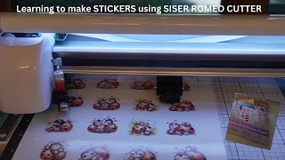 Learning To Make Stickers Using Siser Romeo Cutter [upl. by Baskett]