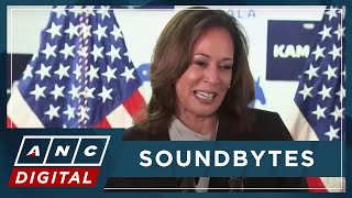 Kamala Harris says strengthening middle class would be defining goal of presidency  ANC [upl. by Andie614]