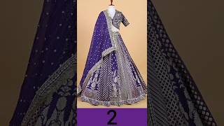 8 Different Colour Lehenga Design  shorts [upl. by Niarb]