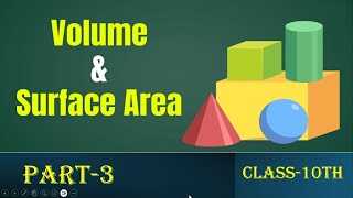 Surface Area amp Volume 3 [upl. by Lemhar]