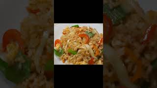 STIR FRIED RICE for breakfast food cooking recipe [upl. by Ydisahc]