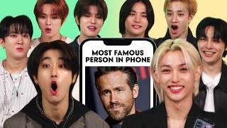 Stray Kids Reveal Whats On Their Phones  Glamour [upl. by Marabel]