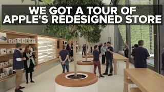 Take a tour of Apples redesigned flagship store concept [upl. by Yrrep551]