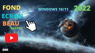 TUTO Comment avoir un fond écran non pixélisé °2024° Windows 1011 [upl. by Nosyaj624]