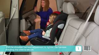 Joie Elevate Group 123 Car Seat  How To Install [upl. by Nnovahs]