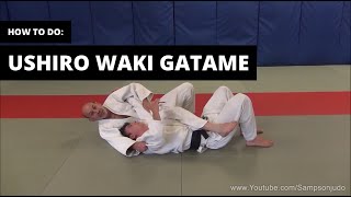 How to do Waki Gatame Ushiro Waki Gatame [upl. by Caras]