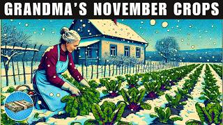 Grandmas Gardening Hacks  31 Crops To Grow In November No Matter Where You Live [upl. by Yance307]