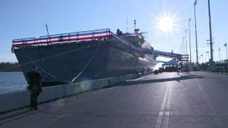 Littoral Combat Ship 11 the USS Sioux City Begins Active Duty [upl. by Miah108]