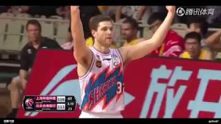 Nov 10 2017  Jimmer Fredette Highlights OT WIN vs Beijing 54pts 10ast [upl. by Nivlam]